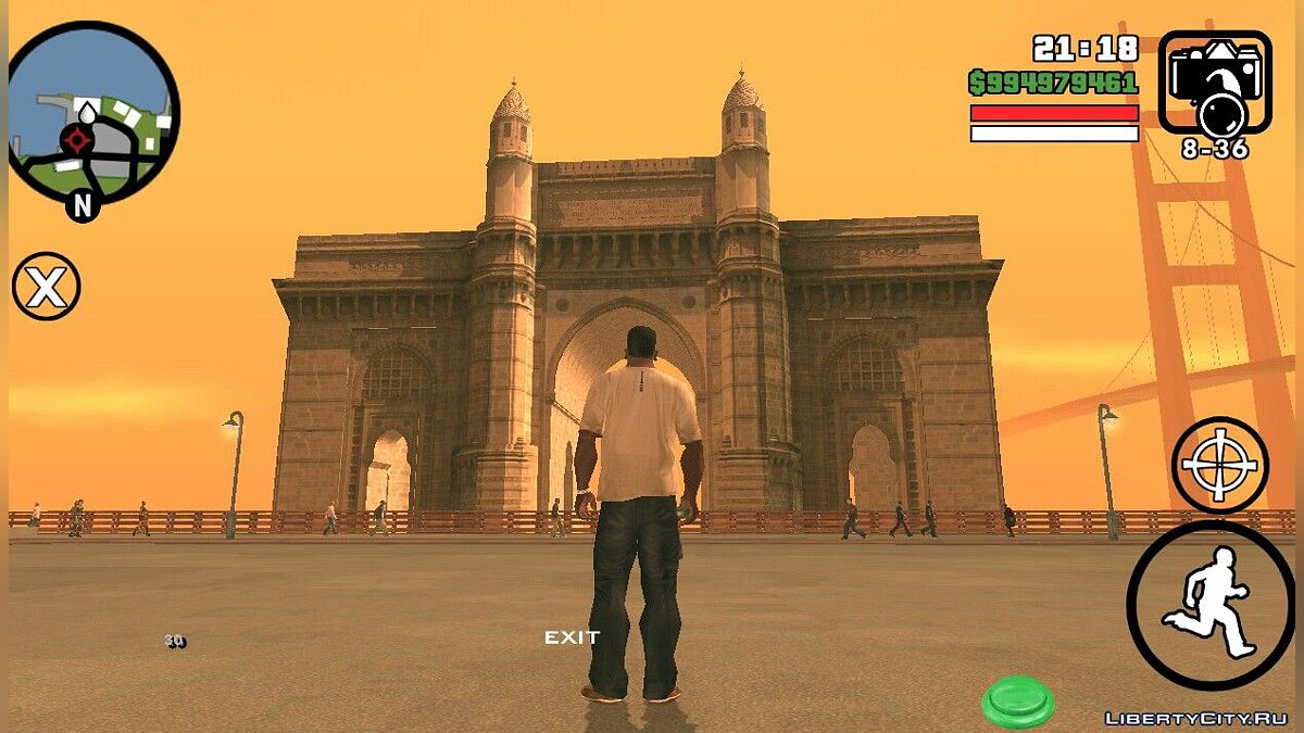 Скачать Gateway of India in San Andreas for 3MB only | Android для GTA San  Andreas (iOS, Android)