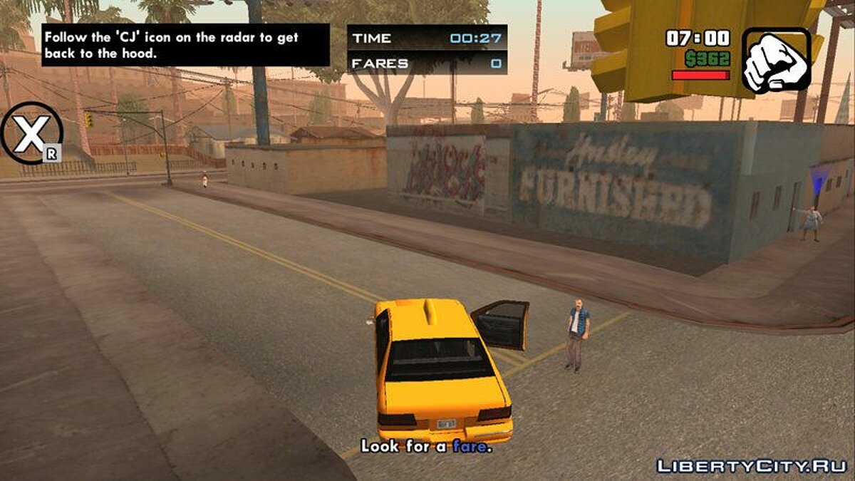 Скачать HUD like PC/Console For Mobile для GTA San Andreas (iOS, Android)