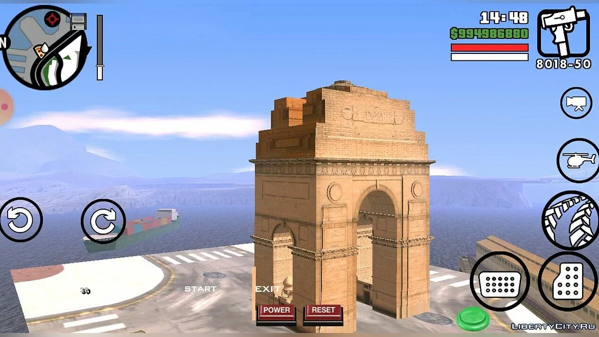 India Gate for Android / GTA San Andreas (iOS, Android)