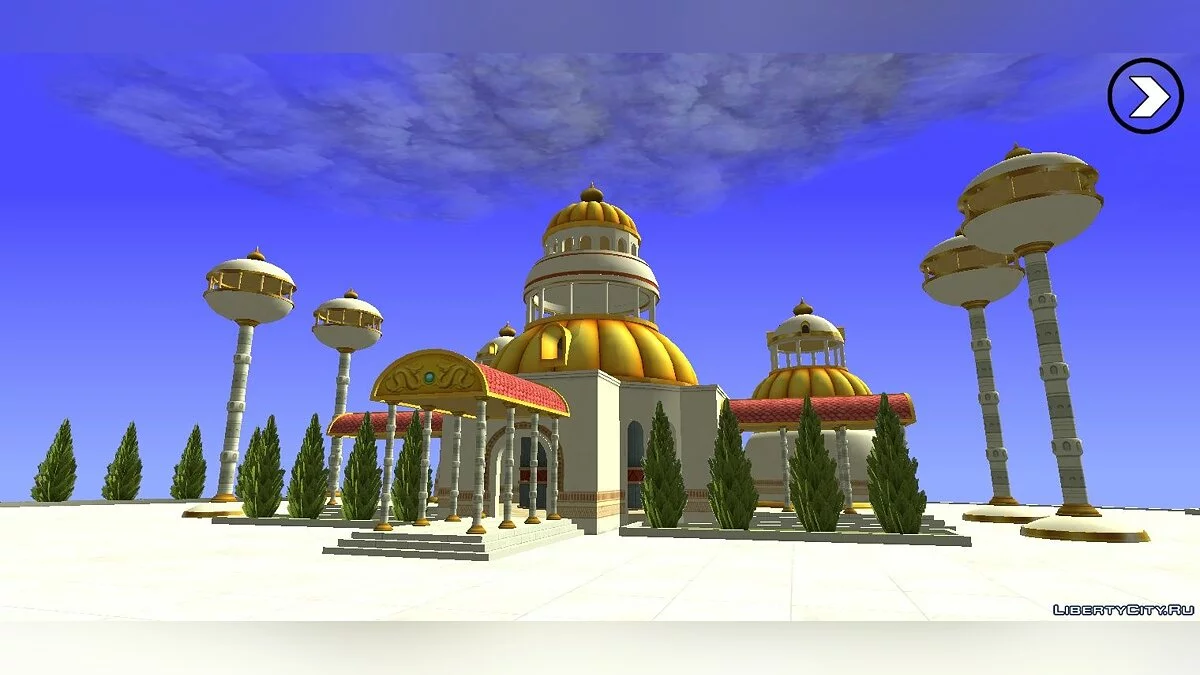 Mod Dragonball Xenoverse Kami Lookout  / GTA San Andreas (iOS, Android)