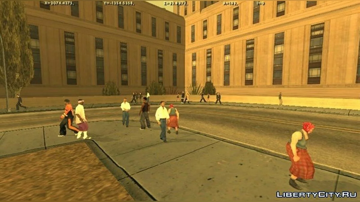 Рандомный трафик v2 / GTA San Andreas (iOS, Android)