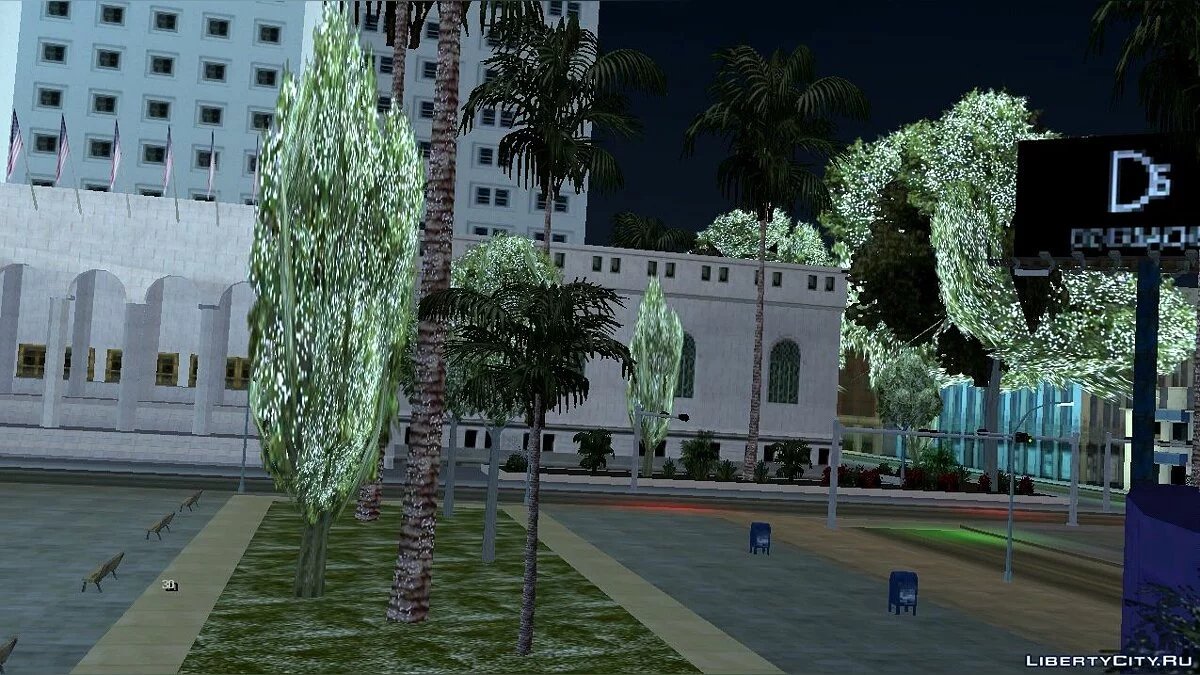 Рождественская елка в Лос-Сантосе / GTA San Andreas (iOS, Android)