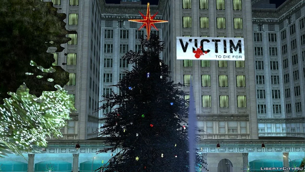 Рождественская елка в Лос-Сантосе / GTA San Andreas (iOS, Android)