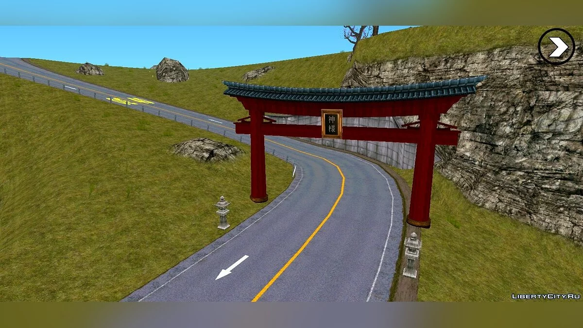 Shrine Route Drift  / GTA San Andreas (iOS, Android)