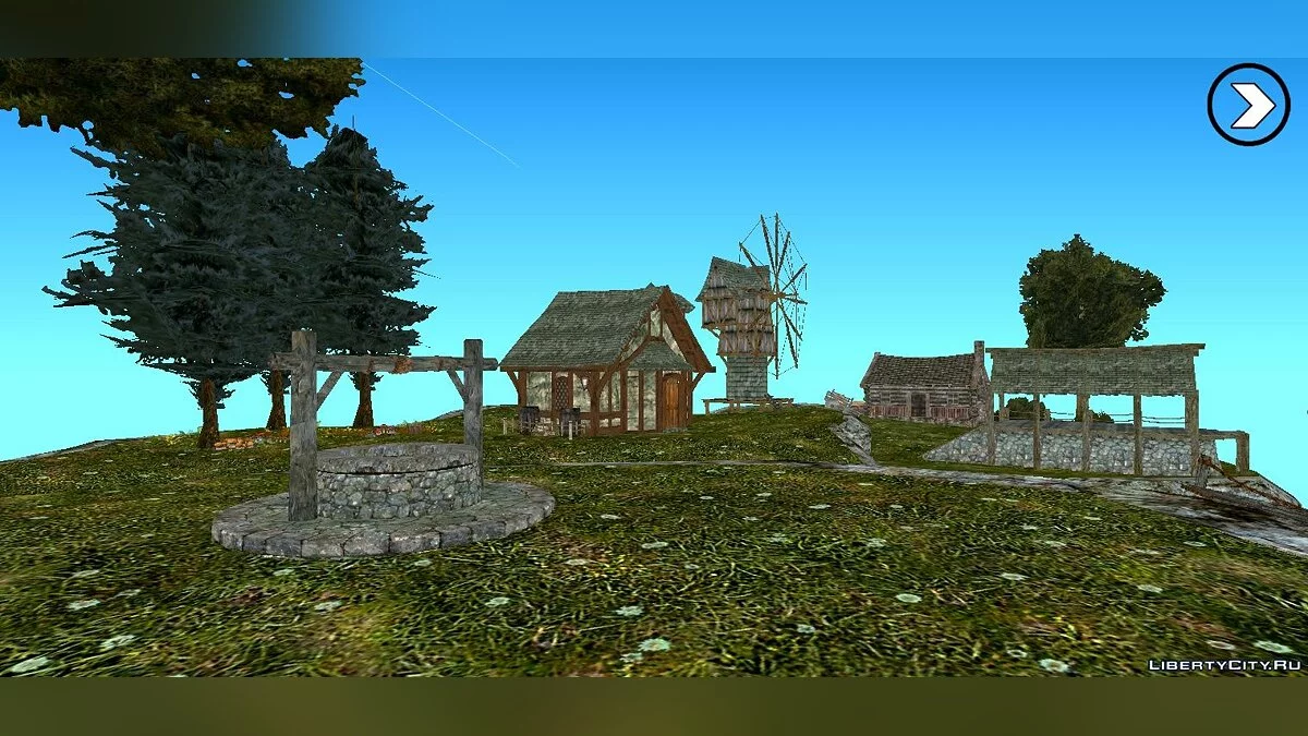 Skyrim Flying Island  / GTA San Andreas (iOS, Android)