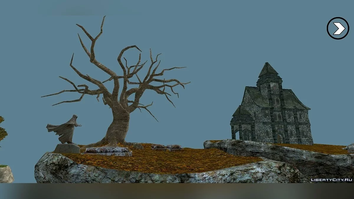 Skyrim Flying Island  / GTA San Andreas (iOS, Android)