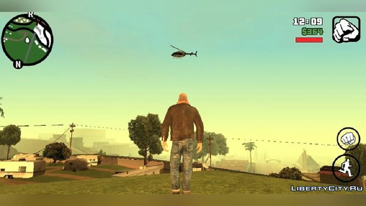 Трава и погода как в Play Station 2 / GTA San Andreas (iOS, Android)