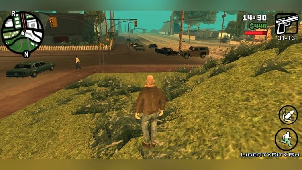Трава и погода как в Play Station 2 / GTA San Andreas (iOS, Android)