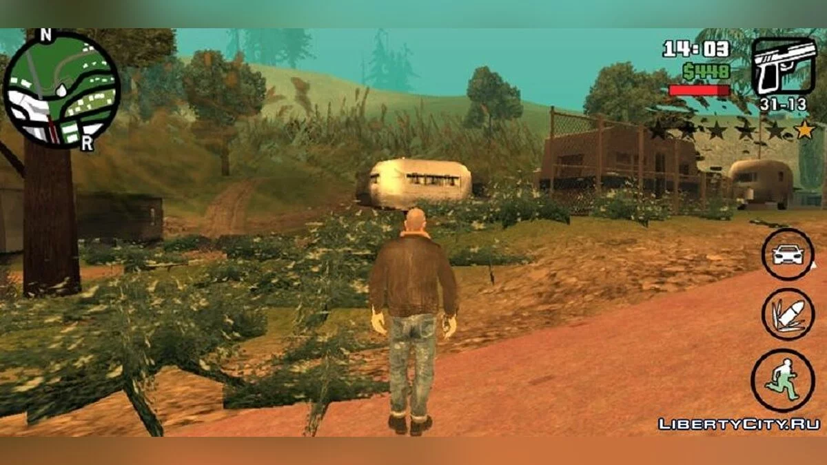 Трава и погода как в Play Station 2 / GTA San Andreas (iOS, Android)