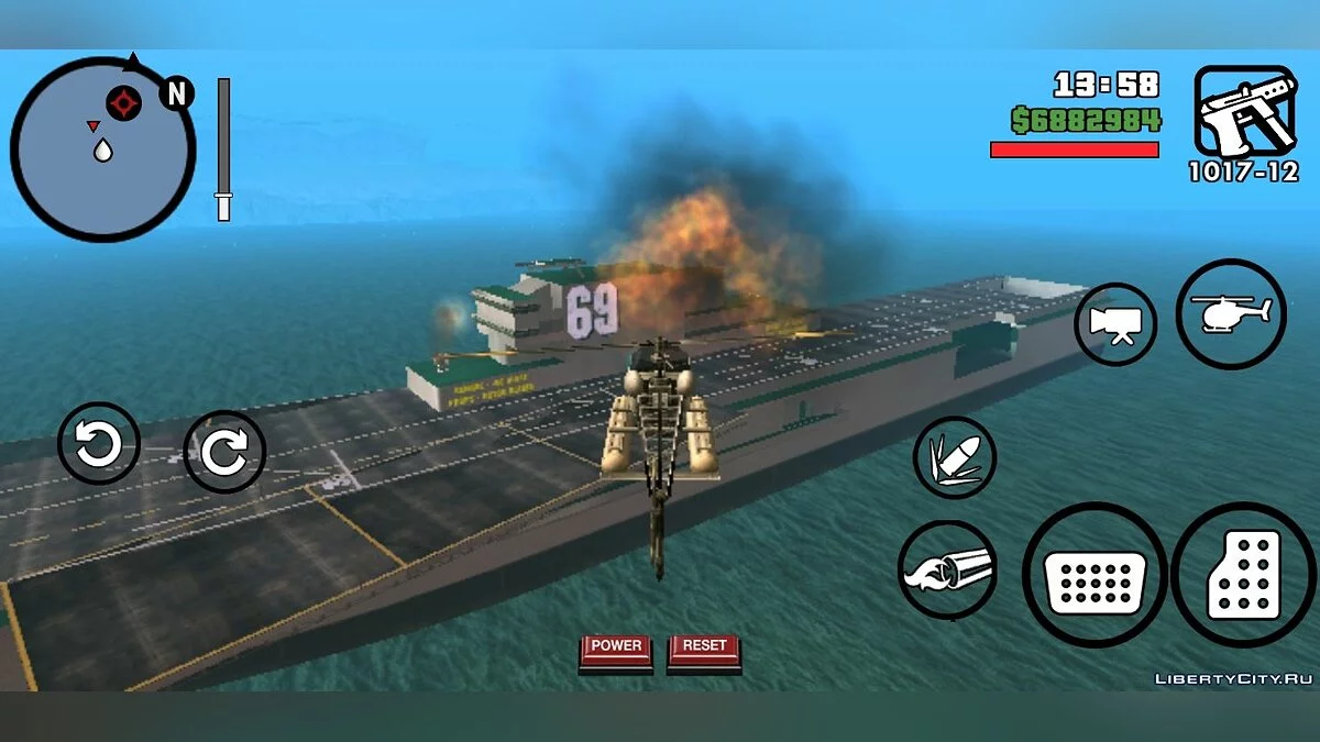 Авианосец / GTA San Andreas (iOS, Android)