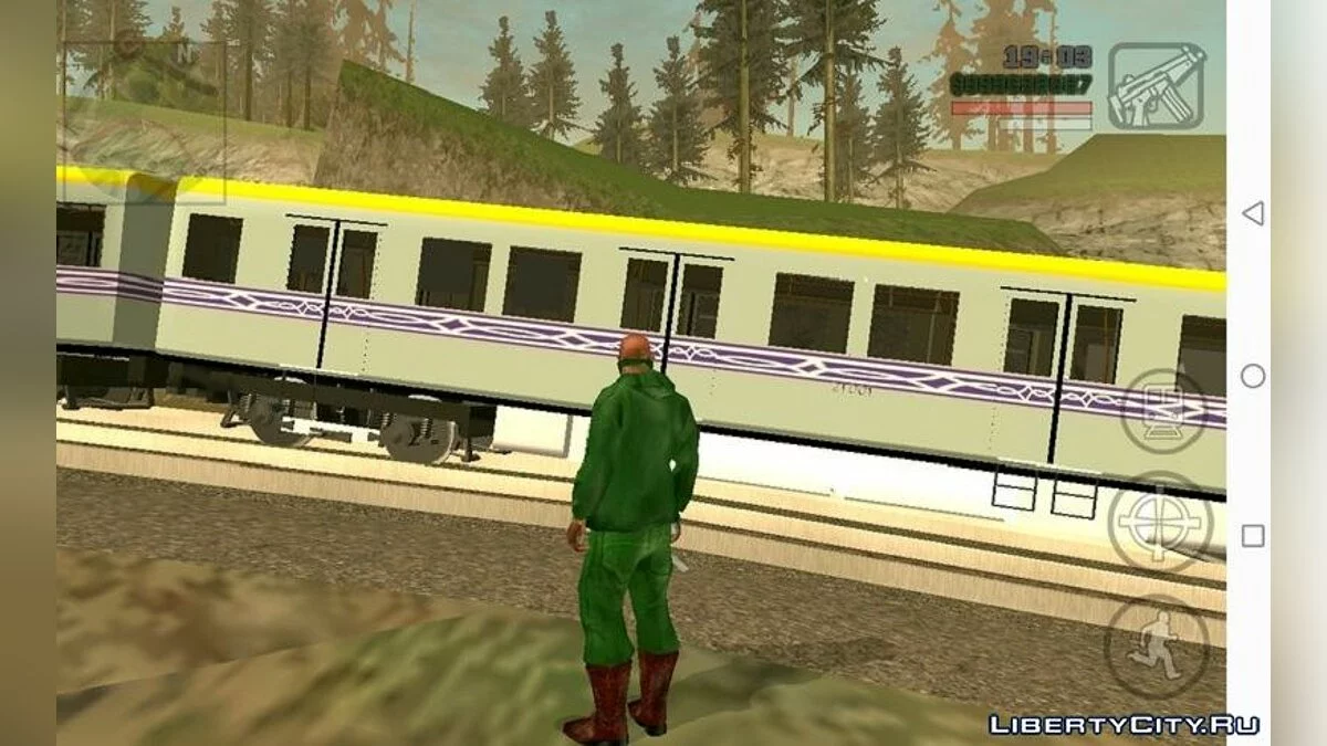 Новый поезд / GTA San Andreas (iOS, Android)
