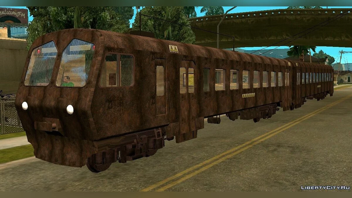 Поезд v0.2 (только DFF) / GTA San Andreas (iOS, Android)