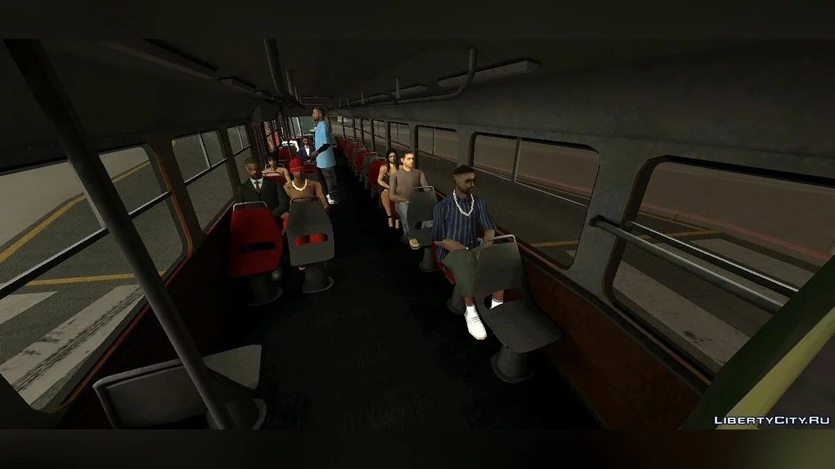 Tatra T3SU / GTA San Andreas (iOS, Android)