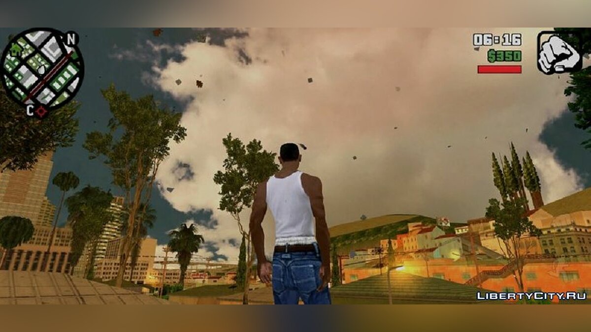 Скачать HD skybox в стиле GTA 5 для GTA San Andreas (iOS, Android)