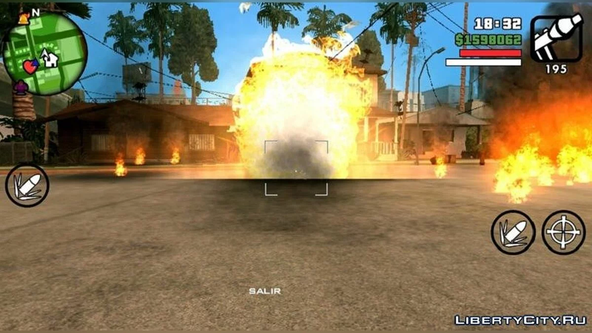 Новые эффекты  / GTA San Andreas (iOS, Android)