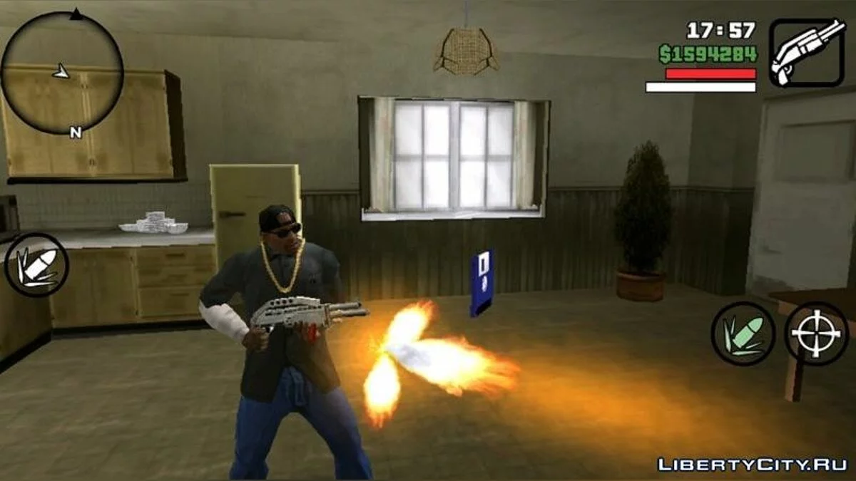 Новые эффекты  / GTA San Andreas (iOS, Android)