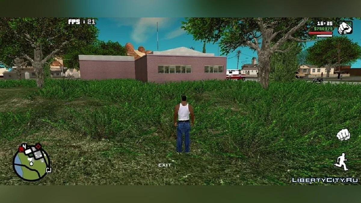 Растительность из GTA 5 / GTA San Andreas (iOS, Android)