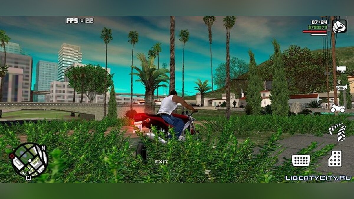 Скачать Растительность из GTA 5 для GTA San Andreas (iOS, Android)