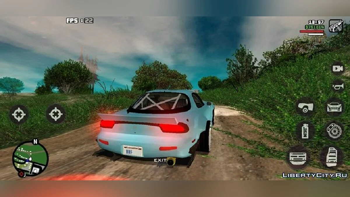 Растительность из GTA 5 / GTA San Andreas (iOS, Android)