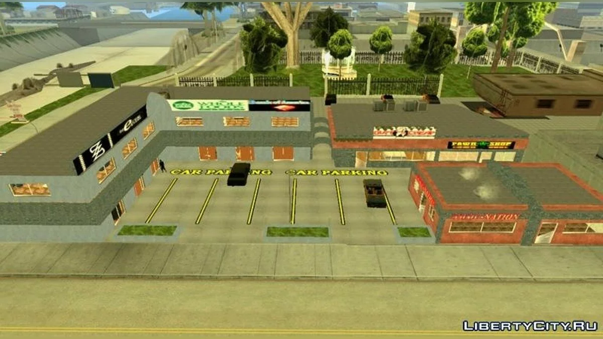 Парк в Гантоне  / GTA San Andreas (iOS, Android)