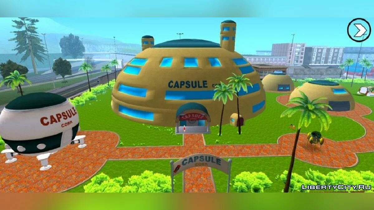 Dragonball Capsule Corp  / GTA San Andreas (iOS, Android)