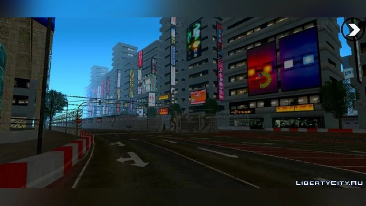 Night City Drift Track  / GTA San Andreas (iOS, Android)