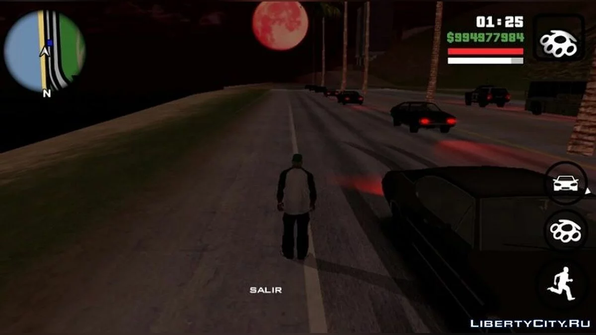 Эффект Хэллоуина  / GTA San Andreas (iOS, Android)