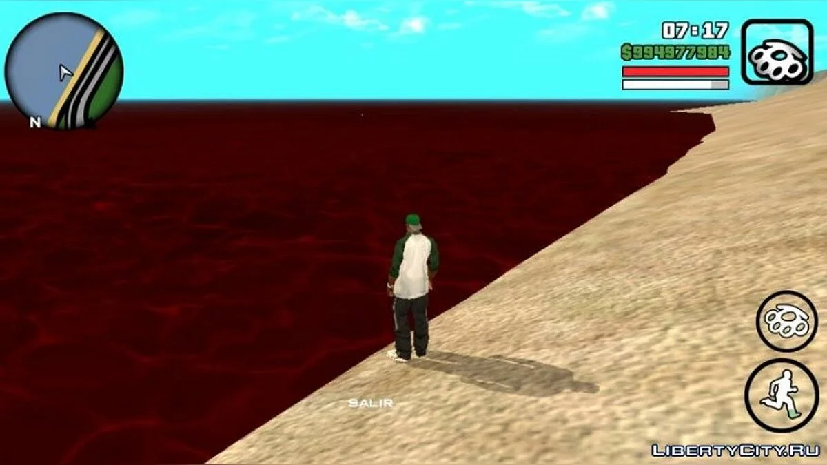 Эффект Хэллоуина  / GTA San Andreas (iOS, Android)