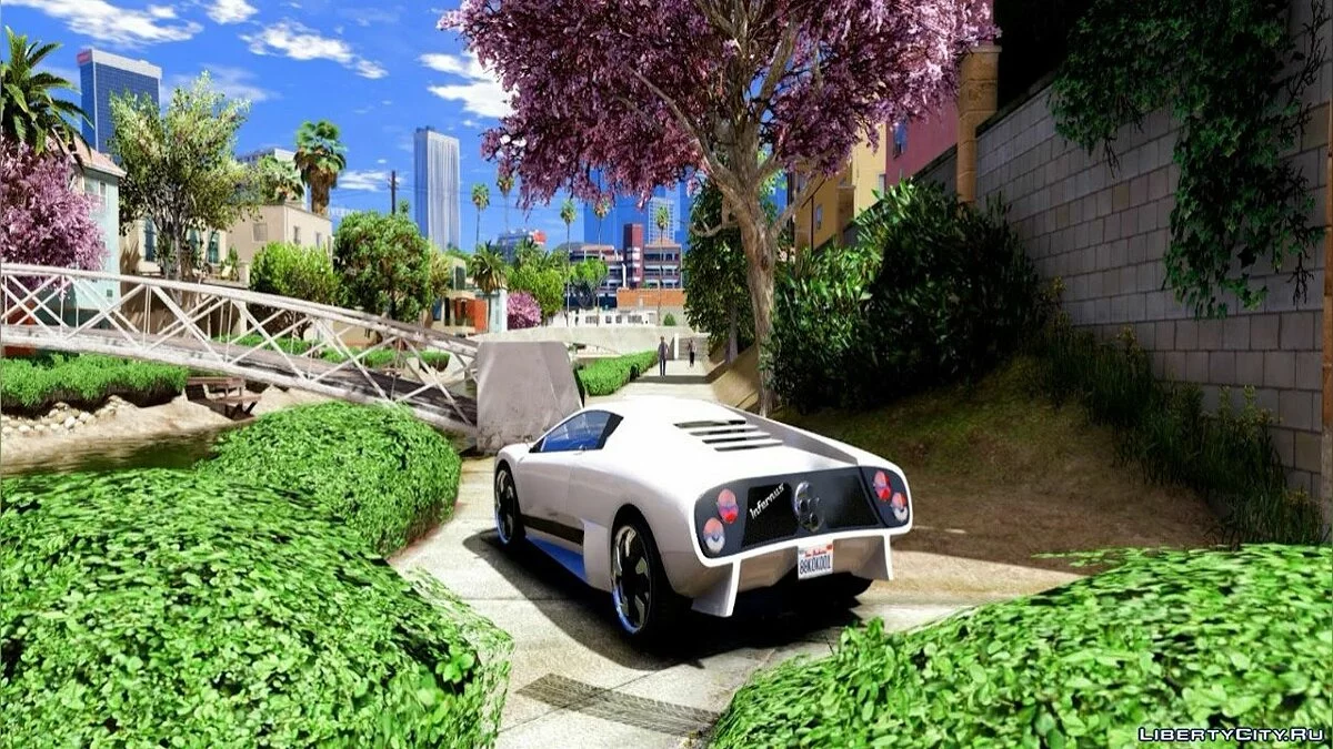 Меню и загрузочный экран в стиле GTA 6 / GTA San Andreas (iOS, Android)