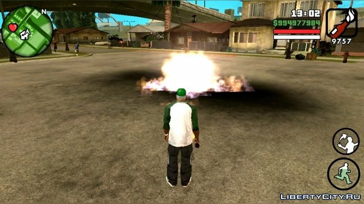 Новые эффекты / GTA San Andreas (iOS, Android)