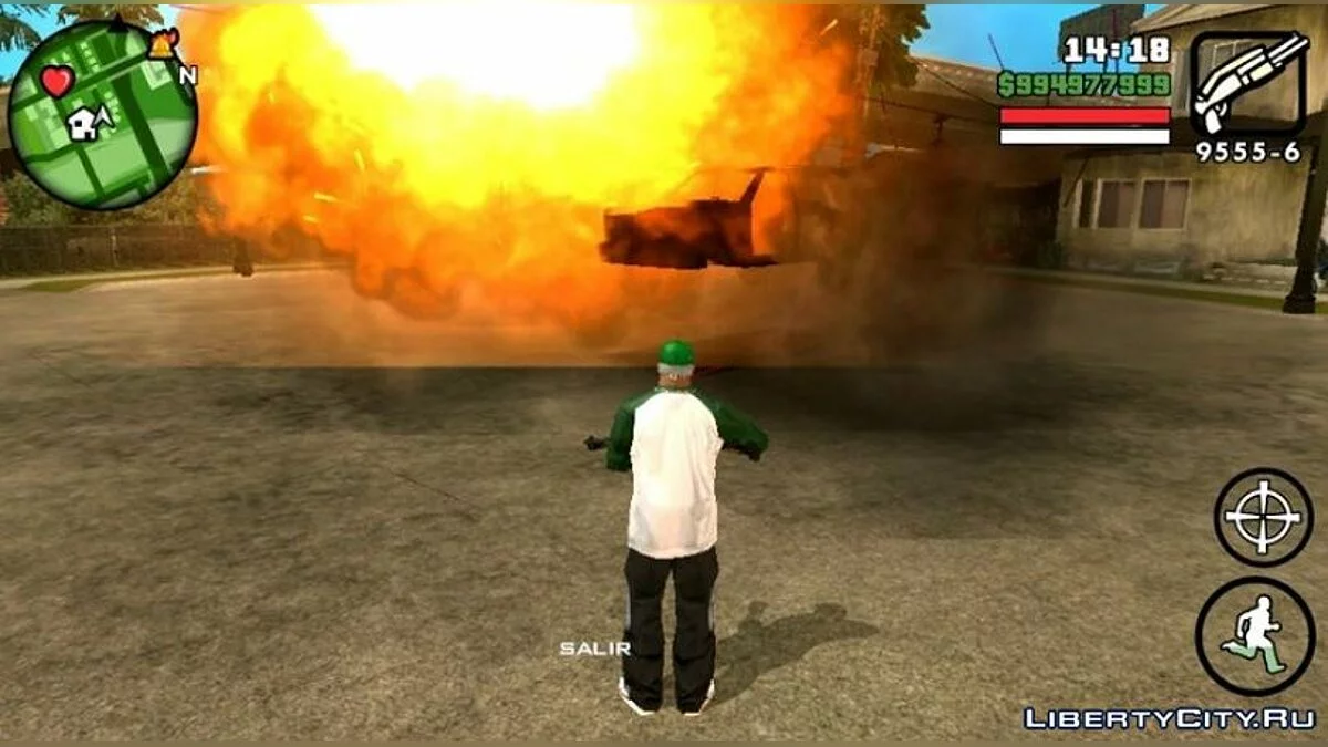 Новые эффекты / GTA San Andreas (iOS, Android)