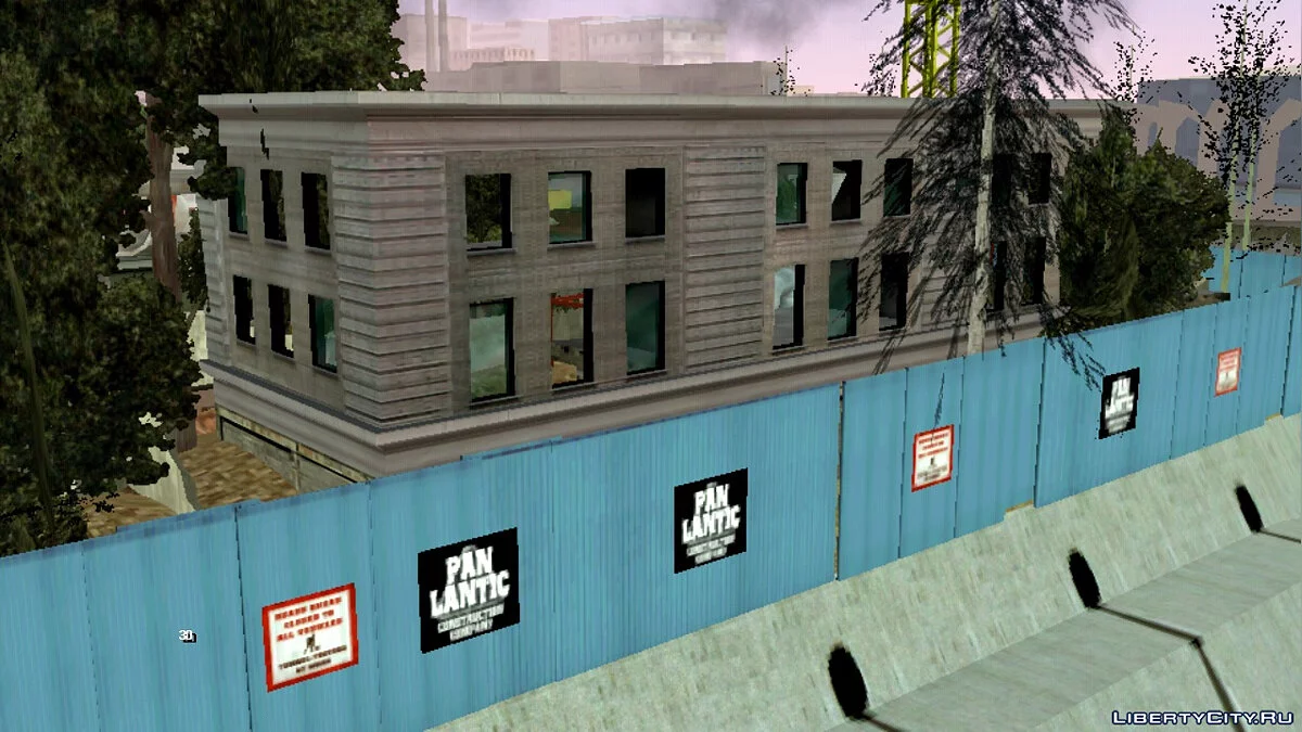 Незаконченная стройка на Grove Street / GTA San Andreas (iOS, Android)