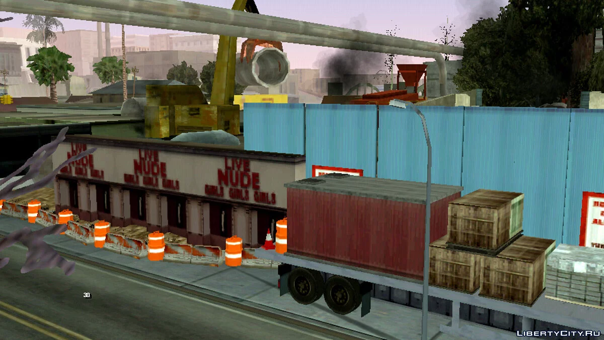 Незаконченная стройка на Grove Street / GTA San Andreas (iOS, Android)