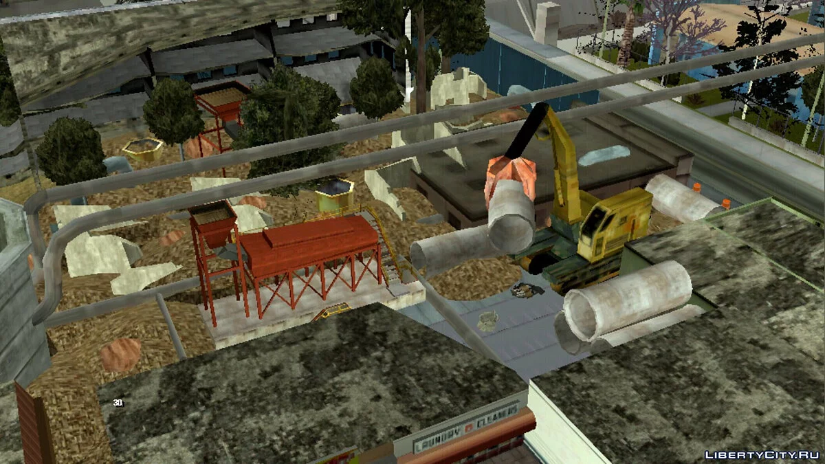 Незаконченная стройка на Grove Street / GTA San Andreas (iOS, Android)