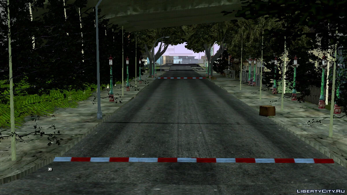 Повышенная растительность на Grove Street / GTA San Andreas (iOS, Android)