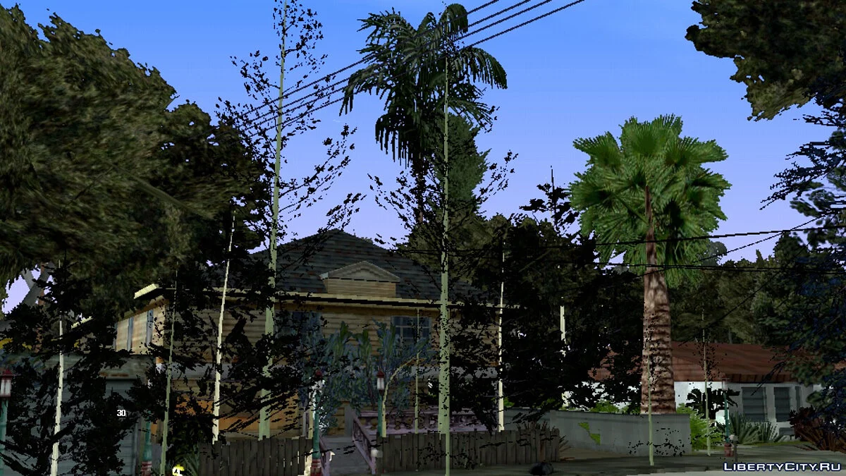 Повышенная растительность на Grove Street / GTA San Andreas (iOS, Android)