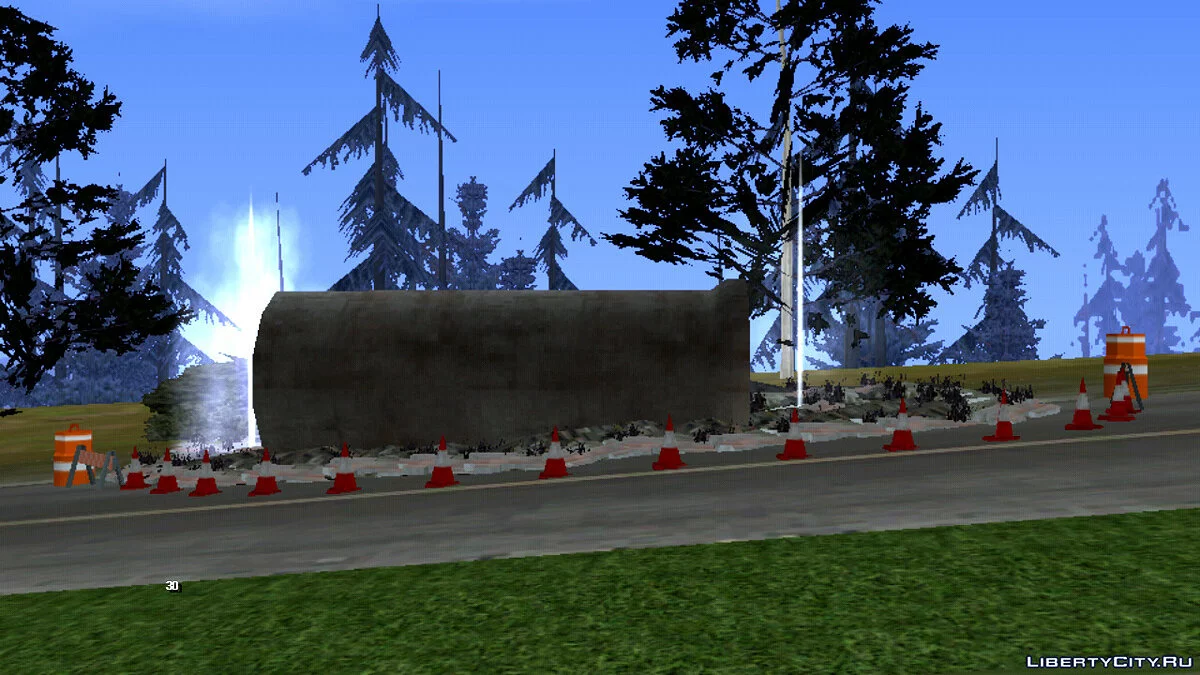 Ремонт дороги / GTA San Andreas (iOS, Android)