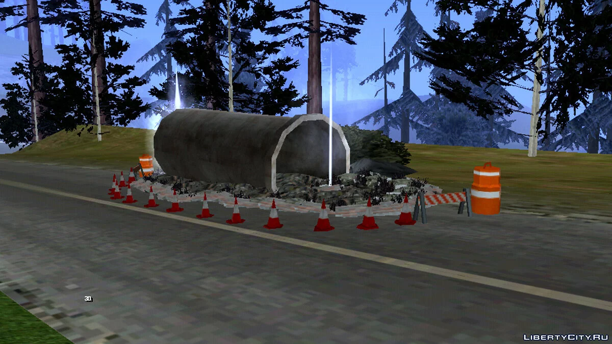 Ремонт дороги / GTA San Andreas (iOS, Android)