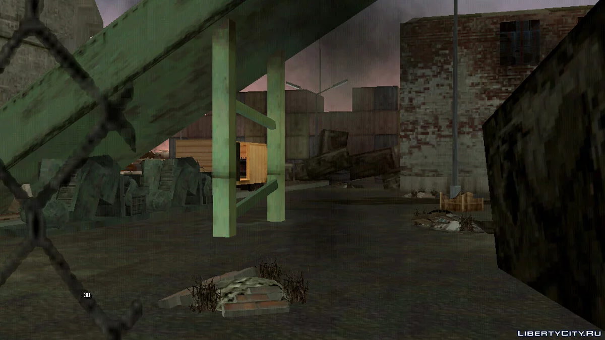 Свалка автомобилей в Лос-Сантосе / GTA San Andreas (iOS, Android)