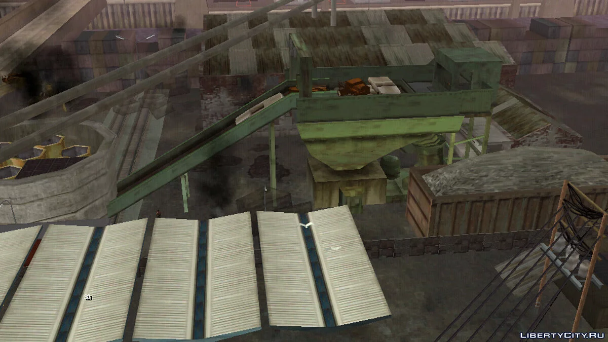 Свалка автомобилей в Лос-Сантосе / GTA San Andreas (iOS, Android)