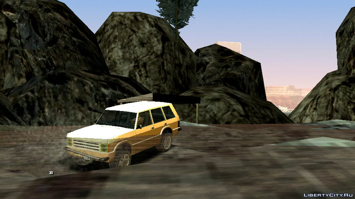 Трасса для гонок по бездорожью  / GTA San Andreas (iOS, Android)
