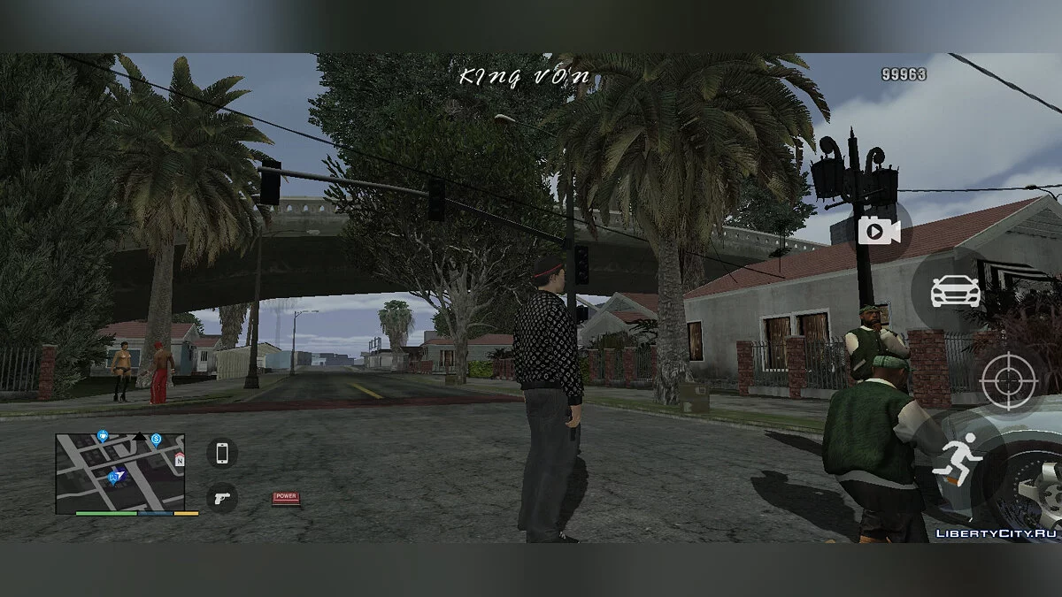 Улучшенный маппинг / GTA San Andreas (iOS, Android)