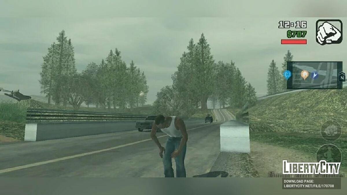 Реалистичные анимации / GTA San Andreas (iOS, Android)