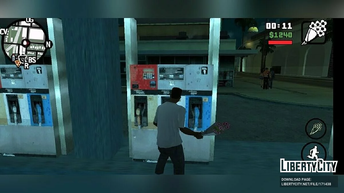 Исправление урона от цветов / GTA San Andreas (iOS, Android)