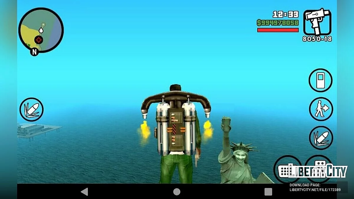 Статуя Счастья из GTA 4 / GTA San Andreas (iOS, Android)