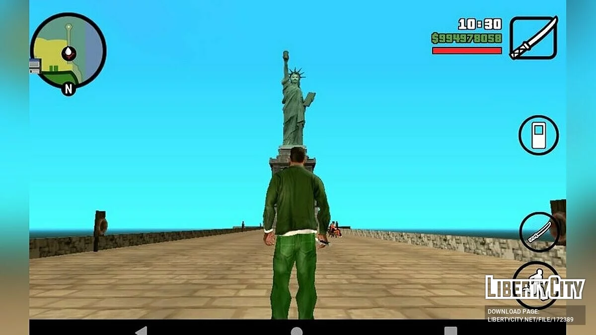 Статуя Счастья из GTA 4 / GTA San Andreas (iOS, Android)