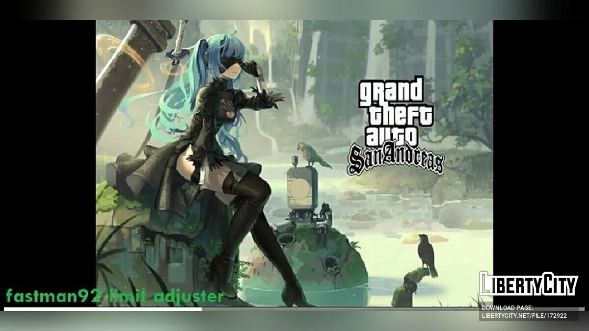 Меню из Hatsune Miku / GTA San Andreas (iOS, Android)