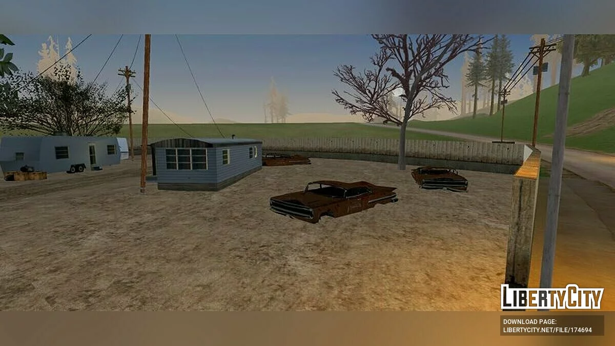 Улучшение заброшенных автомобилей / GTA San Andreas (iOS, Android)