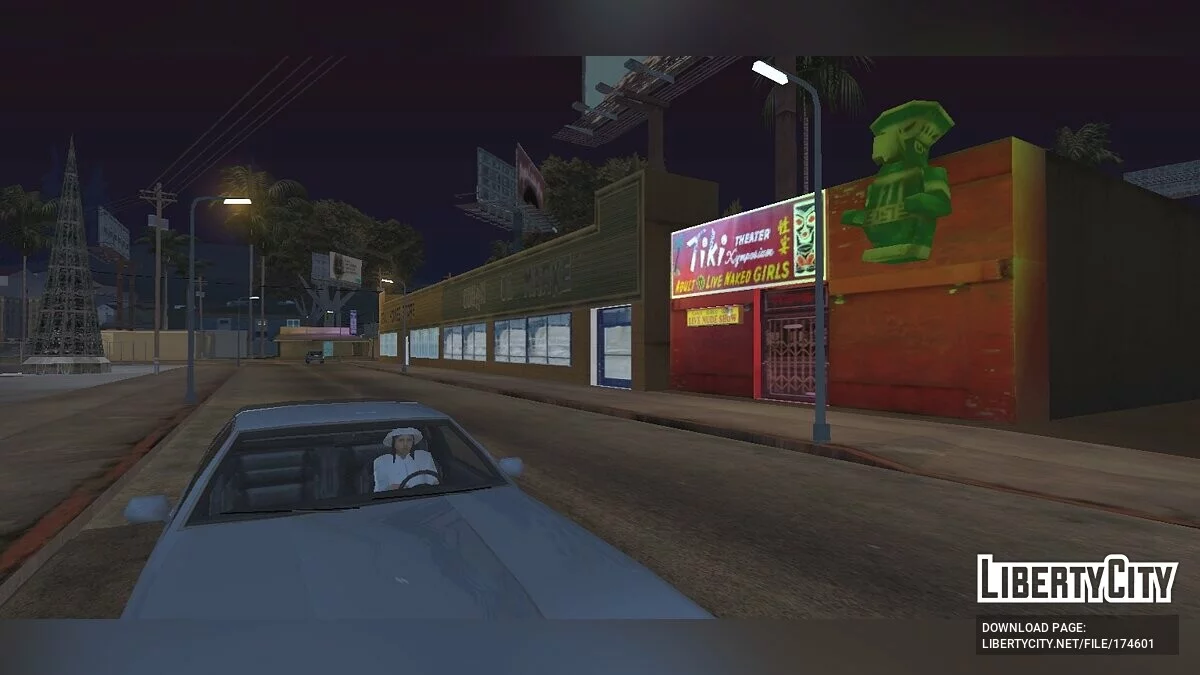 Улучшенное освещение зданий / GTA San Andreas (iOS, Android)