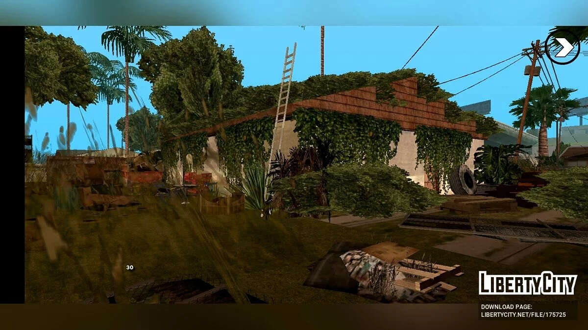 Заброшенный дом Райдера / GTA San Andreas (iOS, Android)